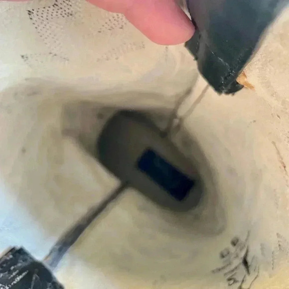 Vintage P’s by Ferrini Men’s Cowboy Boots Smooth Ostrich Black Leather SZ 9 D - Picture 10 of 10